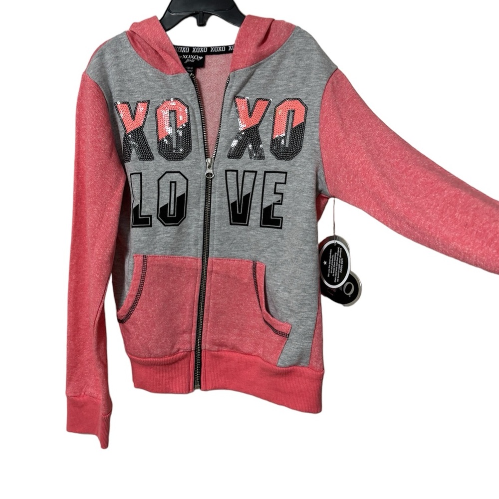 XOXO Girls Hooded Sweatshirt Size 7/8